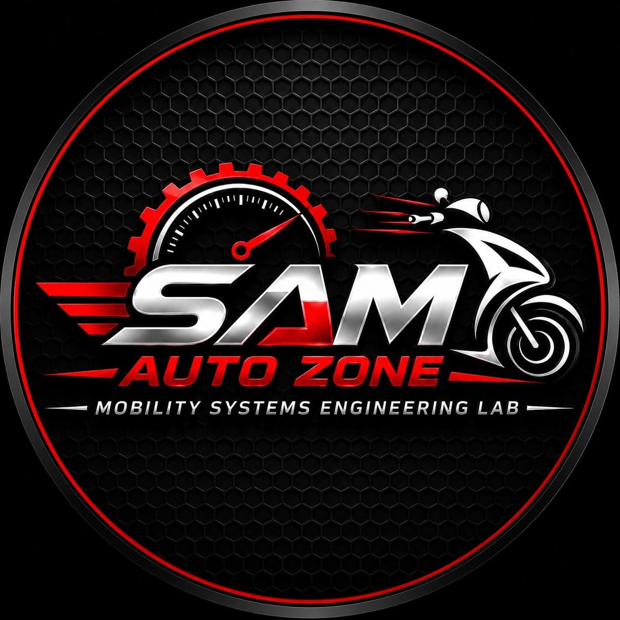 SAM Auto Zone Logo